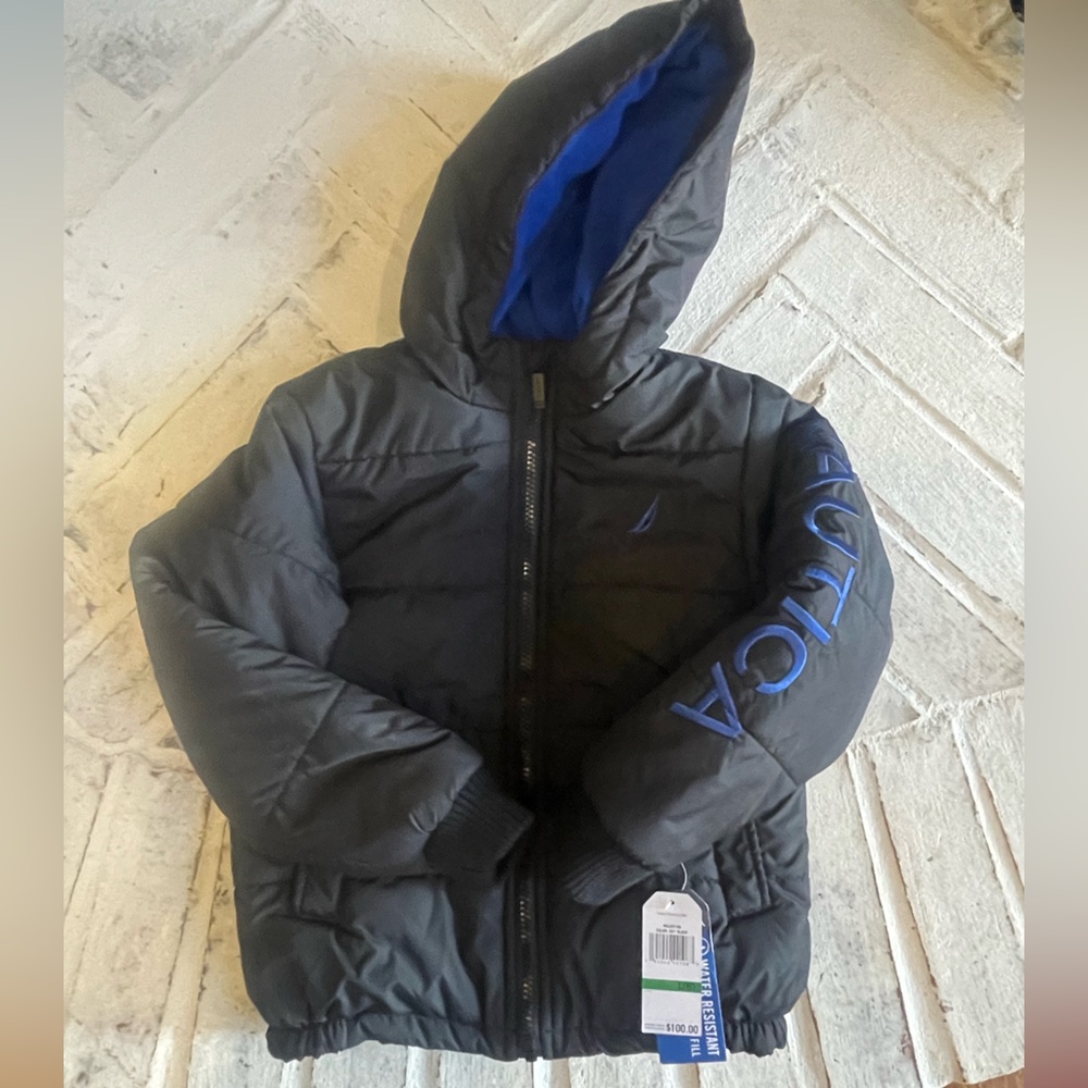 Kids Nautica Puffer Coat Size 6 NWT!
